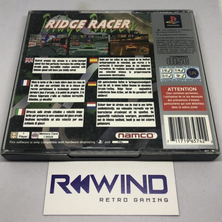 Ridge Racer - PS1 - Rewind Retro Gaming