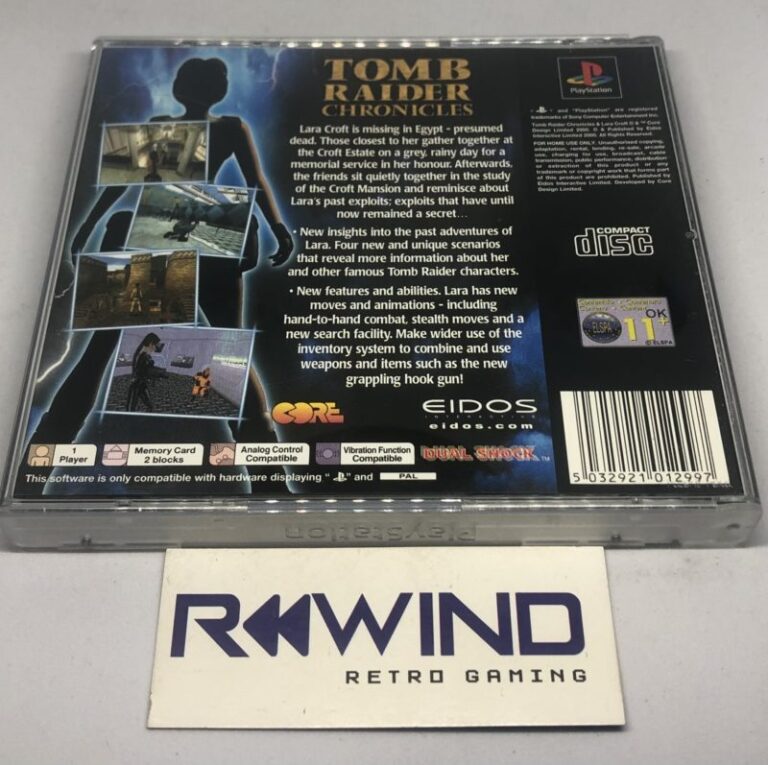 Tomb Raider Chronicles - PS1 - Rewind Retro Gaming