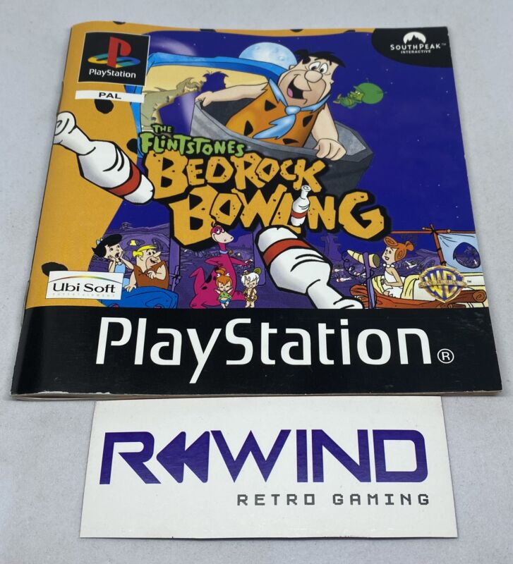 The Flintstones Bedrock Bowling Ps1 Rewind Retro Gaming 